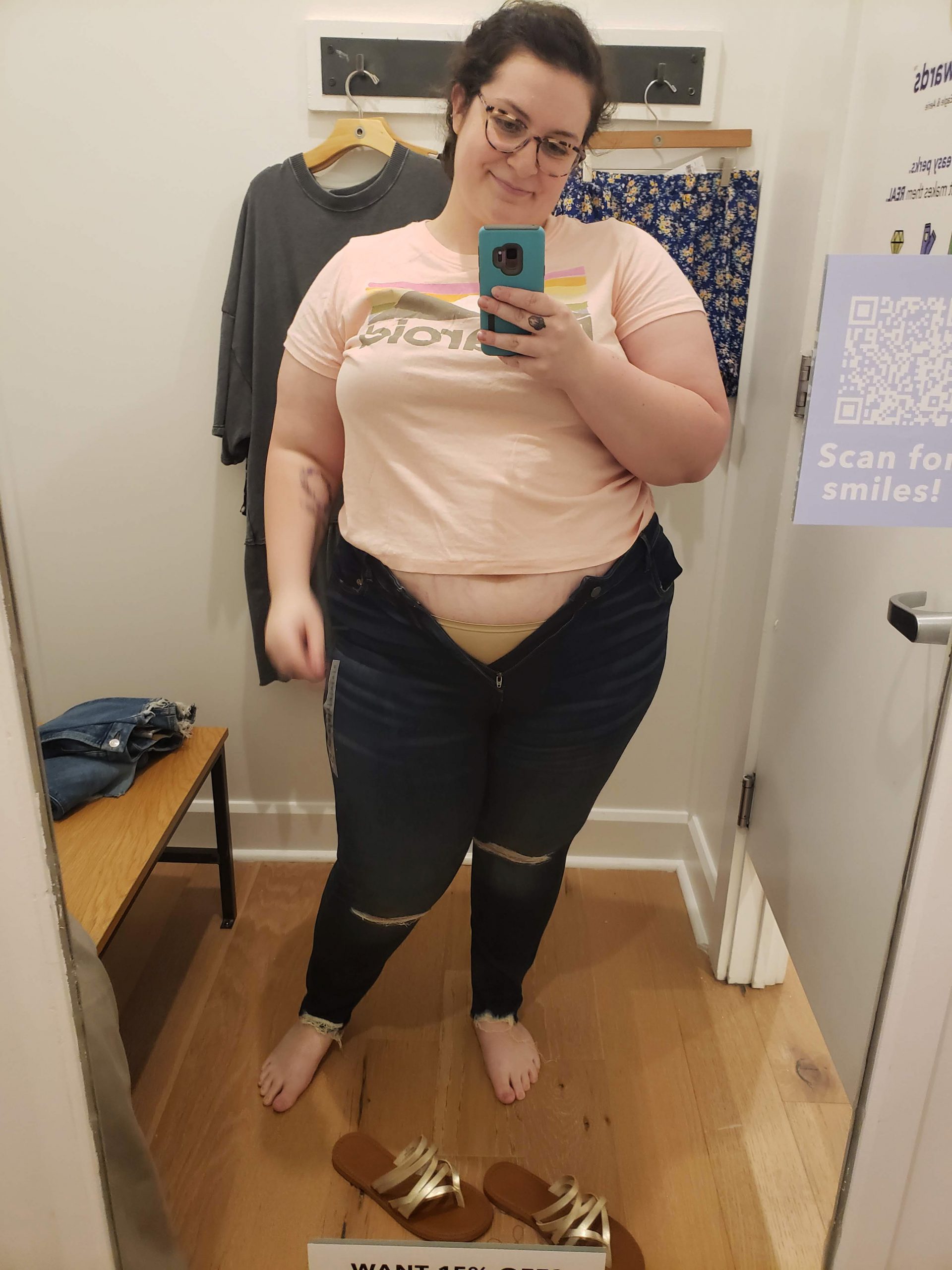 A Mini Review of American Eagle's Extended Sizing - The Wild Woman